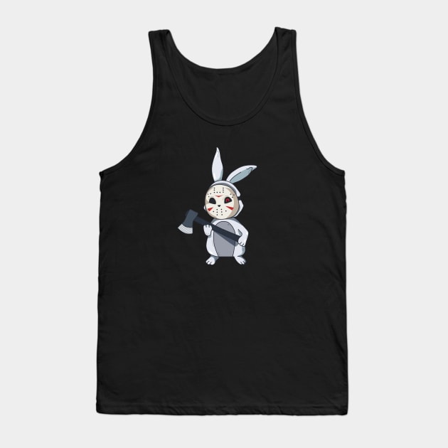 Evil Bunny Tank Top by Horrible Bunny